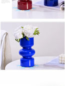 GobekUsa Retro Glass Vase for DIY Flower Arrangements