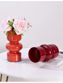 GobekUsa Retro Glass Vase for DIY Flower Arrangements