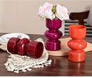 GobekUsa Retro Glass Vase for DIY Flower Arrangements
