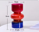 GobekUsa Retro Glass Vase for DIY Flower Arrangements