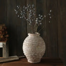 GobekUsa Retro Handmade Clay Vase 21.5CM Home Decor