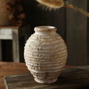 GobekUsa Retro Handmade Clay Vase 21.5CM Home Decor