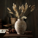 GobekUsa Retro Handmade Clay Vase 21.5CM Home Decor