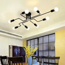 GobekUsa Retro Industrial Wrought Iron Ceiling Light