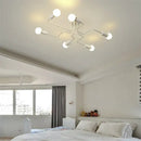 GobekUsa Retro Industrial Wrought Iron Ceiling Light