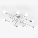 GobekUsa Retro Industrial Wrought Iron Ceiling Light