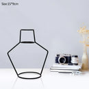 GobekUsa Retro Iron Flower Vase for Home and Garden