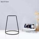 GobekUsa Retro Iron Flower Vase for Home and Garden