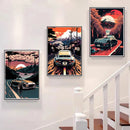 GobekUsa Retro Japanese GTR Luxury Car Canvas Wall Art