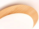 GobekUsa Retro-Style Walnut Acrylic Ceiling Light