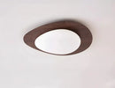 GobekUsa Retro-Style Walnut Acrylic Ceiling Light