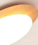 GobekUsa Retro-Style Walnut Acrylic Ceiling Light