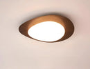 GobekUsa Retro-Style Walnut Acrylic Ceiling Light