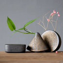 GobekUsa Retro Zen Flower Pottery Vase Ornaments