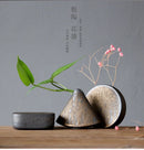 GobekUsa Retro Zen Flower Pottery Vase Ornaments