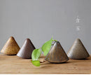 GobekUsa Retro Zen Flower Pottery Vase Ornaments