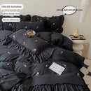 GobekUsa Rose Embroidered Duvet Set - Princess Style