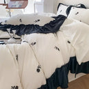 GobekUsa Rose Embroidered Duvet Set - Princess Style