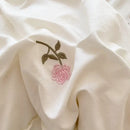 GobekUsa Rose Embroidered Duvet Set - Princess Style