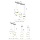 GobekUsa Round Planter LED Chandelier