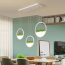 GobekUsa Round Planter LED Chandelier
