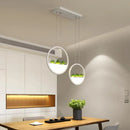 GobekUsa Round Planter LED Chandelier