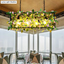 GobekUsa Rustic Black Metal Island Pendant Light for Restaurants