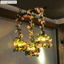 GobekUsa Rustic Black Metal Island Pendant Light for Restaurants