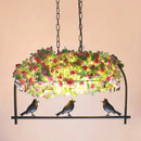 GobekUsa Rustic Black Metal Island Pendant Light for Restaurants