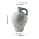 GobekUsa Rustic Handmade Ceramic Vase for Home Decor by Decorbites