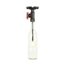 GobekUsa Rustic Single Light Semi Flushmount with Glass Shade - Bottle Design