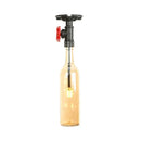 GobekUsa Rustic Single Light Semi Flushmount with Glass Shade - Bottle Design