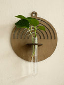 GobekUsa Rustic Wood Wall Vase for Greenery