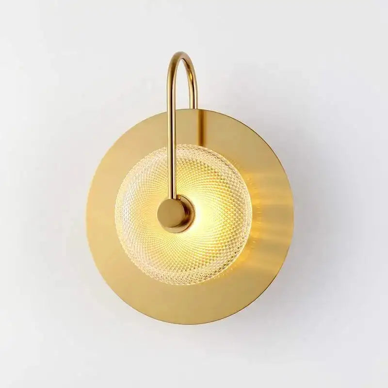 GobekUsa Scandinavian Brass Wall Sconce, photo 2 of 6