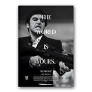 GobekUsa "Scarface Tony Montana Canvas Wall Art Print"