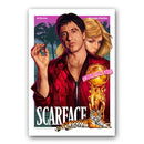 GobekUsa "Scarface Tony Montana Canvas Wall Art Print"