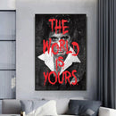 GobekUsa "Scarface Tony Montana Canvas Wall Art Print"
