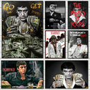 GobekUsa "Scarface Tony Montana Canvas Wall Art Print"