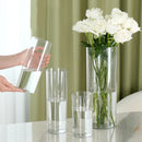 GobekUsa Shatterproof Clear Acrylic Cylinder Vase