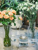 GobekUsa Shatterproof Clear Acrylic Cylinder Vase