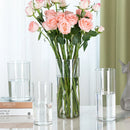 GobekUsa Shatterproof Clear Acrylic Cylinder Vase