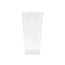 Modern shatterproof clear acrylic cylinder vase dining room decor