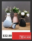 GobekUsa Shatterproof Clear Acrylic Flower Vase