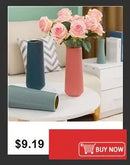 GobekUsa Shatterproof Clear Acrylic Flower Vase