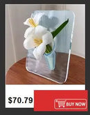 GobekUsa Shatterproof Clear Acrylic Flower Vase