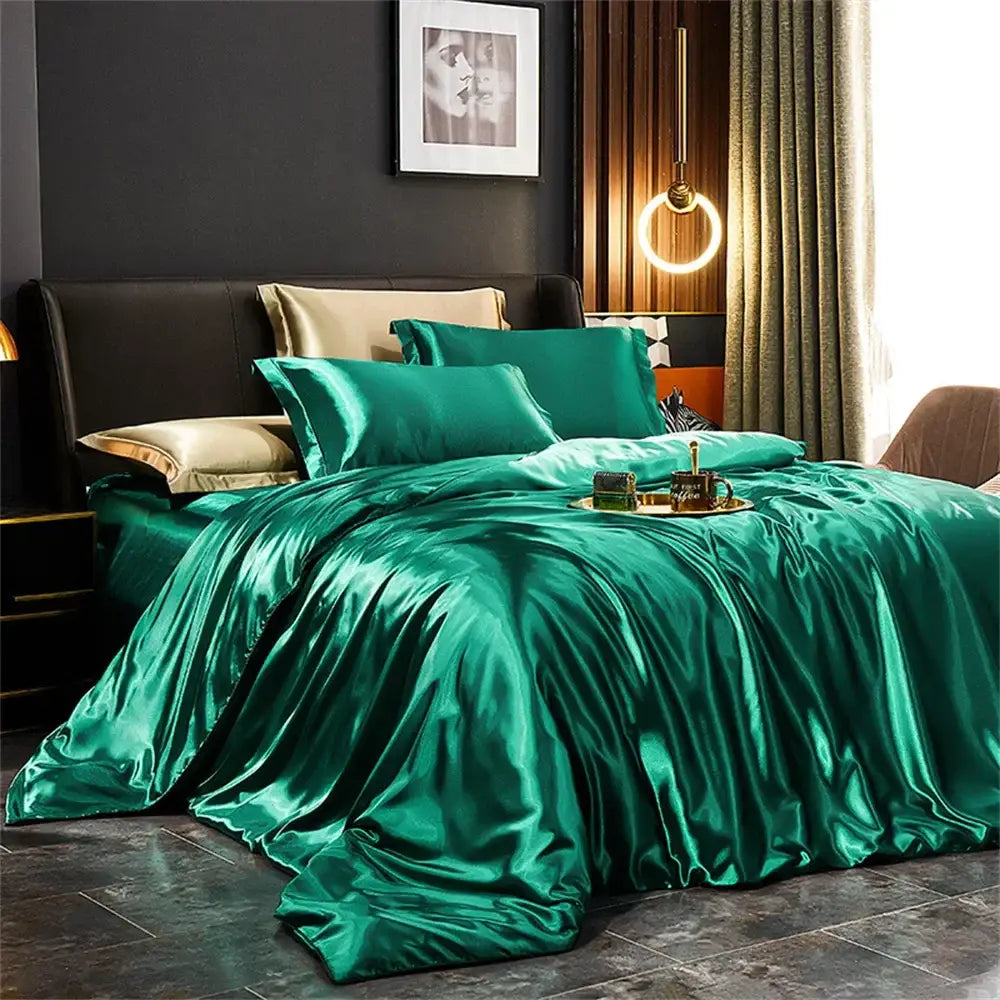 GobekUsa Silk Bedding Set - Luxury Satin Sheets, photo 5 of 28