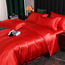 GobekUsa Silk Bedding Set - Luxury Solid Color King/Queen/Twin