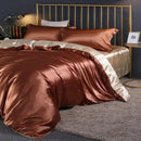 GobekUsa Silk Bedding Set - Luxury Solid Color King/Queen/Twin