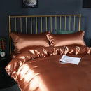 GobekUsa Silk Bedding Set - Luxury Solid Color King/Queen/Twin