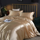 GobekUsa Silk Bedding Set - Luxury Solid Color King/Queen/Twin